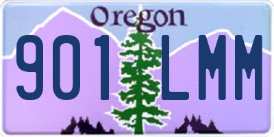 OR license plate 901LMM