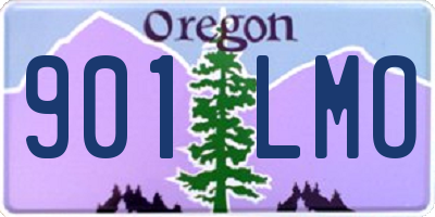 OR license plate 901LMO