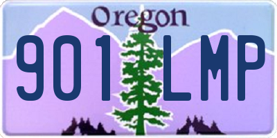 OR license plate 901LMP