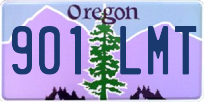 OR license plate 901LMT