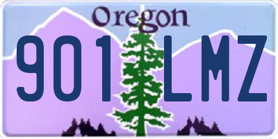 OR license plate 901LMZ