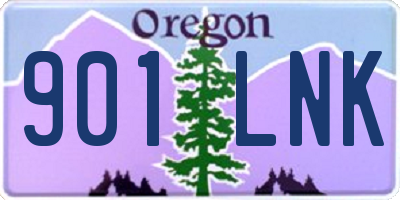OR license plate 901LNK