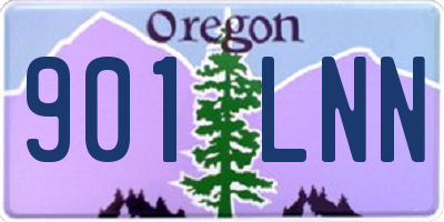 OR license plate 901LNN
