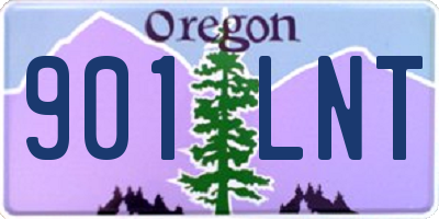 OR license plate 901LNT