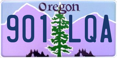 OR license plate 901LQA