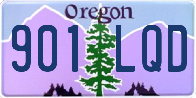 OR license plate 901LQD