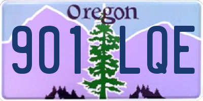 OR license plate 901LQE