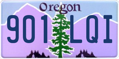 OR license plate 901LQI