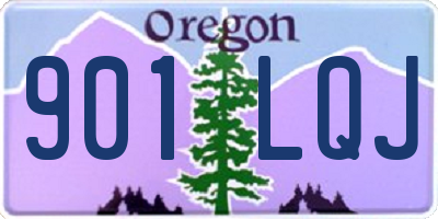 OR license plate 901LQJ