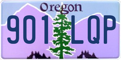 OR license plate 901LQP