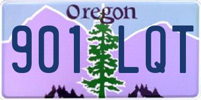 OR license plate 901LQT