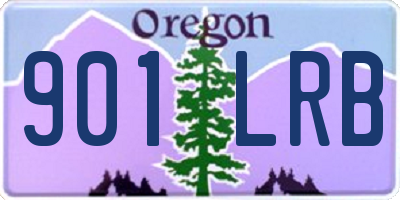 OR license plate 901LRB
