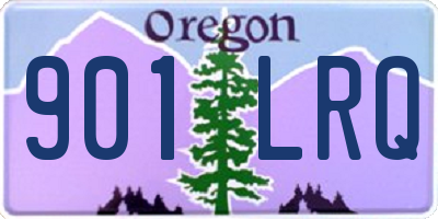 OR license plate 901LRQ