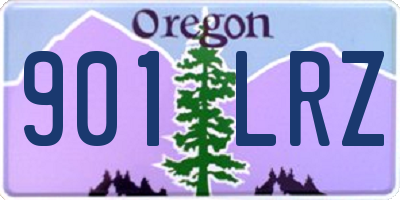 OR license plate 901LRZ