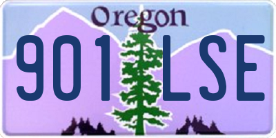 OR license plate 901LSE