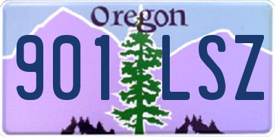 OR license plate 901LSZ