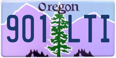 OR license plate 901LTI