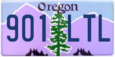 OR license plate 901LTL
