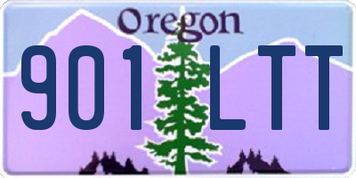 OR license plate 901LTT