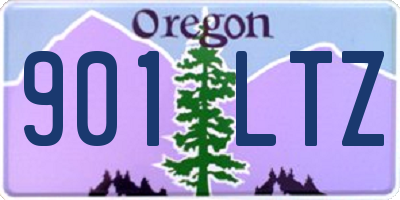 OR license plate 901LTZ