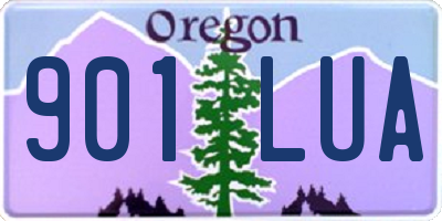 OR license plate 901LUA