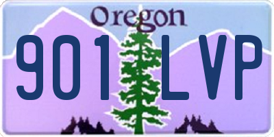 OR license plate 901LVP