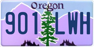 OR license plate 901LWH