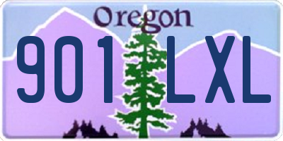 OR license plate 901LXL