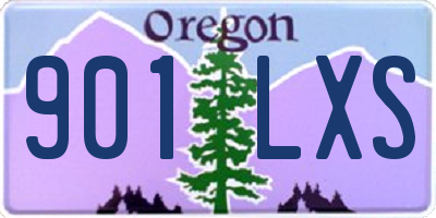 OR license plate 901LXS