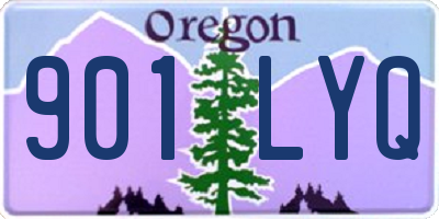 OR license plate 901LYQ
