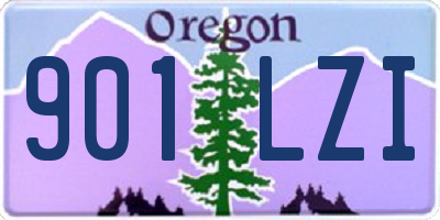 OR license plate 901LZI