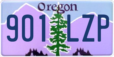 OR license plate 901LZP
