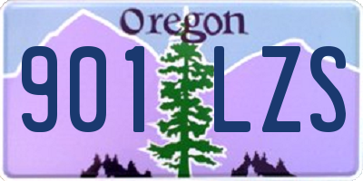 OR license plate 901LZS