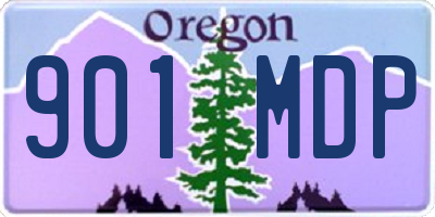 OR license plate 901MDP