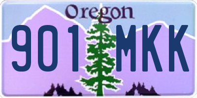 OR license plate 901MKK