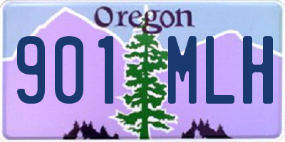 OR license plate 901MLH