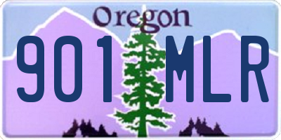 OR license plate 901MLR