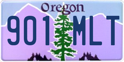 OR license plate 901MLT