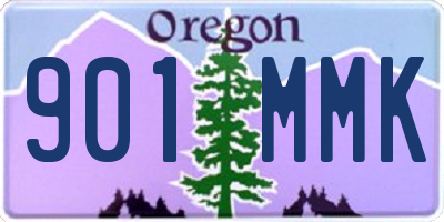 OR license plate 901MMK