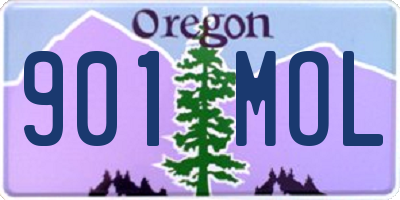 OR license plate 901MOL