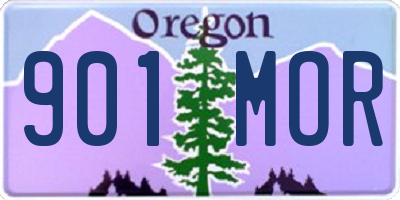 OR license plate 901MOR