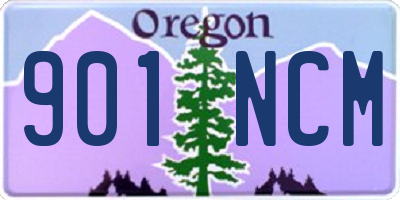 OR license plate 901NCM