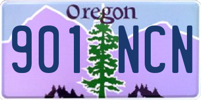 OR license plate 901NCN