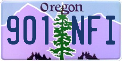 OR license plate 901NFI