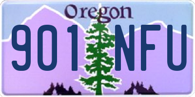 OR license plate 901NFU
