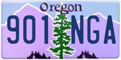 OR license plate 901NGA