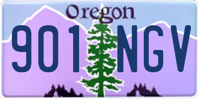OR license plate 901NGV
