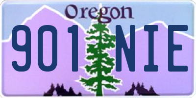 OR license plate 901NIE