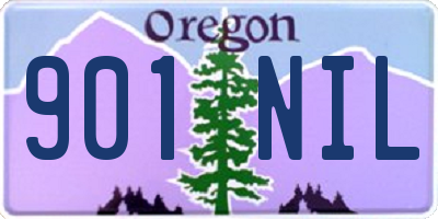 OR license plate 901NIL