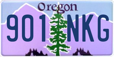 OR license plate 901NKG